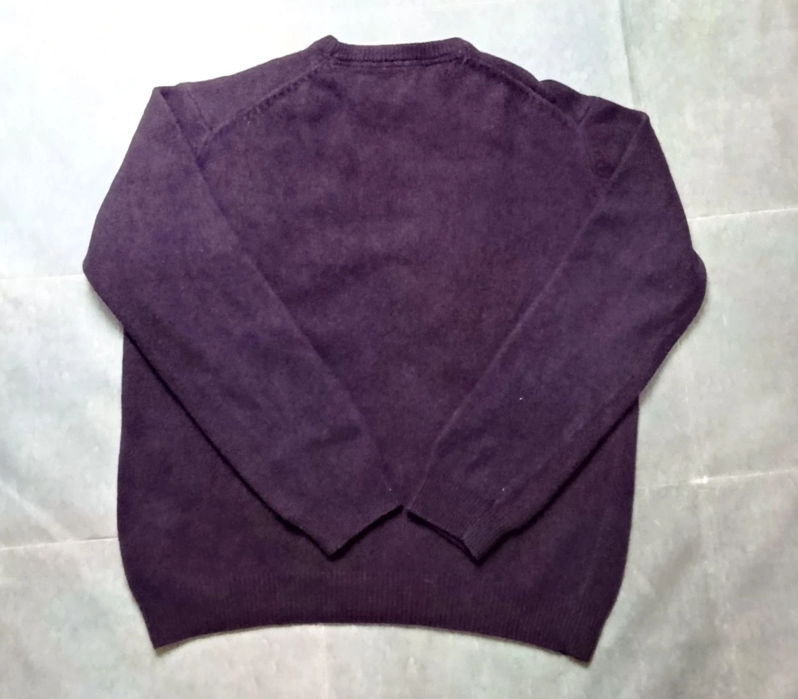 Jersey morado Pedro del Hierro (Lana Geelong Lambswool) / Pedro del Hierro purple sweater (Geelong Lambswool, Talla / Size M) – photo 4